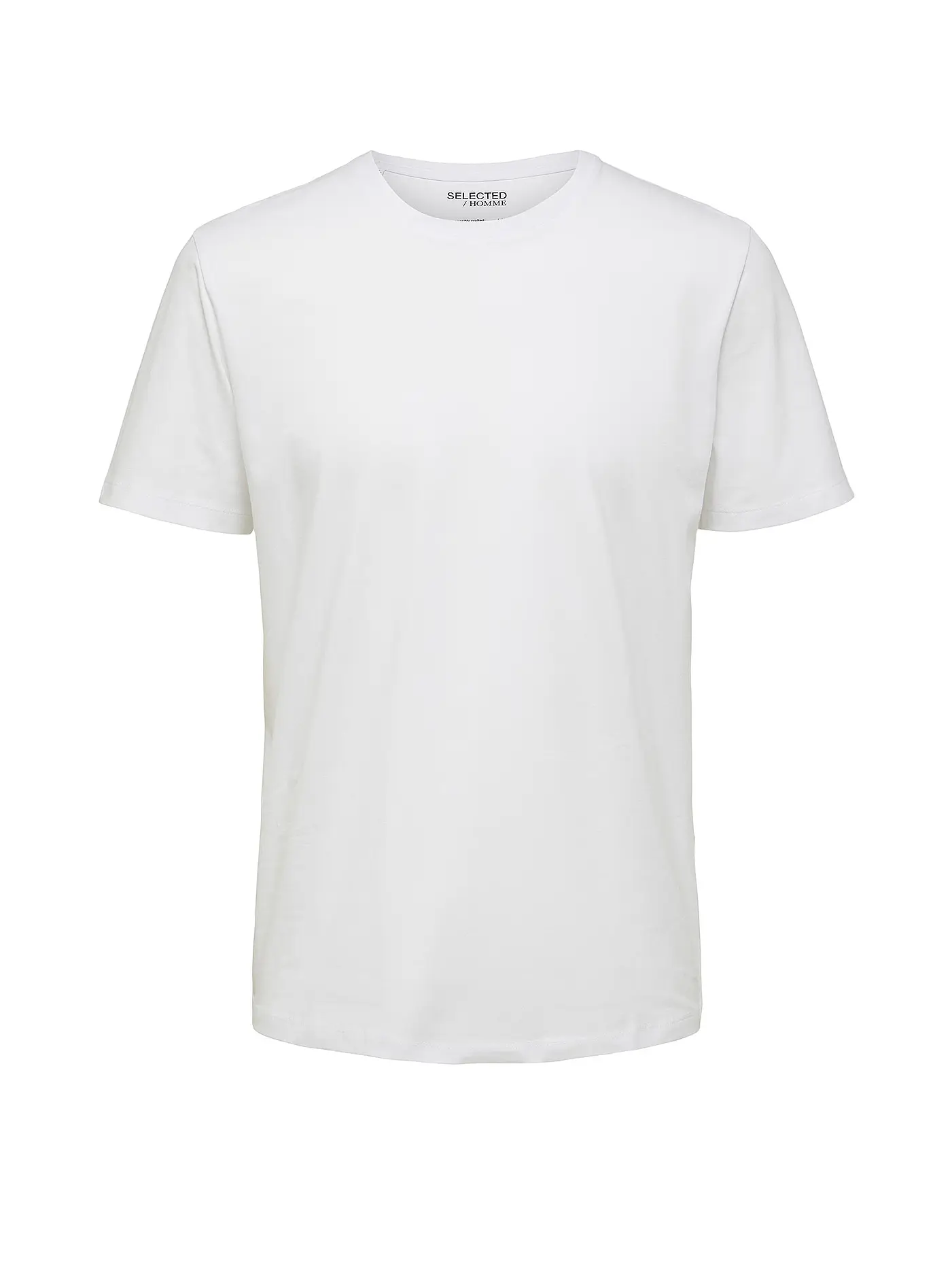 SELECTED | T-Shirt SLHASPEN | weiss